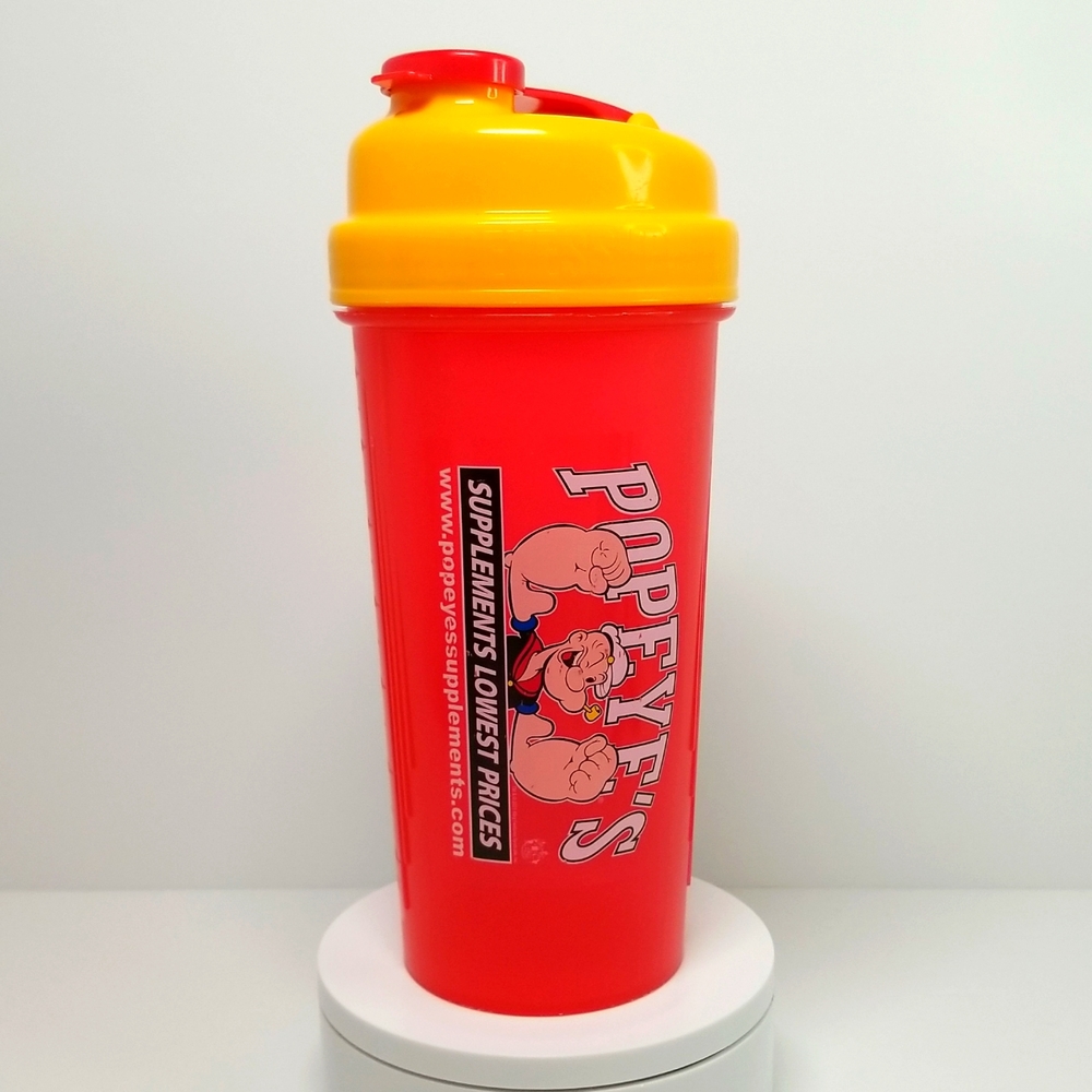 Popeyes 25oz Shaker Bottle Color Red Used Like New